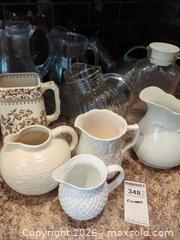 MaxSold Auction: Pitchers and Jugs - Saanich (British Columbia, Canada) PARTNER MANAGED Moving Online Auction - Limerick Lane