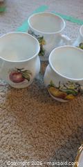 MaxSold Auction: Porcelain Floral Dinnerware Set with Gold Trim - Saanich (British Columbia, Canada) PARTNER MANAGED Moving Online Auction - Limerick Lane