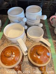MaxSold Auction: Soup Bowls with Handles (French Onion Bowls) - Saanich (British Columbia, Canada) PARTNER MANAGED Moving Online Auction - Limerick Lane