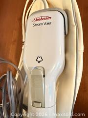 MaxSold Auction: Sunbeam Handheld Steamer, Sony Clock Radio & Boxed Visolux HD Magnifier for vision Impaired  - Saanich (British Columbia, Canada) PARTNER MANAGED Moving Online Auction - Limerick Lane