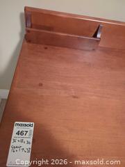 MaxSold Auction: Vilas Solid Maple Writing Desk and Chair Set with Drawers - Saanich (British Columbia, Canada) PARTNER MANAGED Moving Online Auction - Limerick Lane