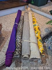 MaxSold Auction: 5 Rolls of Upholstery Fabric Bolts, 5 Pieces, 5–6 ft, Mixed Colors - Toronto (Ontario, Canada) PARTNER MANAGED Estate Sale Online Auction -Bridle Path Estate