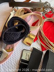 MaxSold Auction: Assorted Belts Lot — Leather, Faux, Woven, Metal Chain (20) - Toronto (Ontario, Canada) PARTNER MANAGED Estate Sale Online Auction -Bridle Path Estate