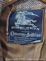 MaxSold Auction: Burberrys (vintage) Wool Tweed Overcoat, Large, Brown/Tan - Toronto (Ontario, Canada) PARTNER MANAGED Estate Sale Online Auction -Bridle Path Estate