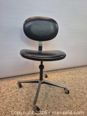 MaxSold Auction: Canada Seating Black Vinyl Office Task Chair w/ Tilt & Casters - Toronto (Ontario, Canada) PARTNER MANAGED Estate Sale Online Auction -Bridle Path Estate