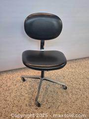 MaxSold Auction: Canada Seating Black Vinyl Office Task Chair w/ Tilt & Casters - Toronto (Ontario, Canada) PARTNER MANAGED Estate Sale Online Auction -Bridle Path Estate