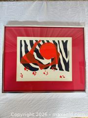 MaxSold Auction: Christgau 1973 Limited Edition Framed Print (8/101) - Toronto (Ontario, Canada) PARTNER MANAGED Estate Sale Online Auction -Bridle Path Estate