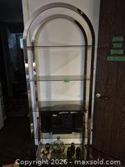 MaxSold Auction: Chrome & Glass Etagere Display Shelf, 5-Tier, Modern - Toronto (Ontario, Canada) PARTNER MANAGED Estate Sale Online Auction -Bridle Path Estate