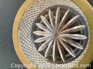 MaxSold Auction: Classy French Glass Table Lighter and Ashtray with Brass Trim, Made in France - Toronto (Ontario, Canada) PARTNER MANAGED Estate Sale Online Auction -Bridle Path Estate