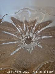 MaxSold Auction: Clear Glass Fluted Bowl and Three-Tier Servingware - Toronto (Ontario, Canada) PARTNER MANAGED Estate Sale Online Auction -Bridle Path Estate