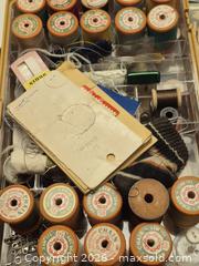 MaxSold Auction: Collectible Vintage Sewing Notions Lot – Assorted Threads, Buttons & Needles - Toronto (Ontario, Canada) PARTNER MANAGED Estate Sale Online Auction -Bridle Path Estate