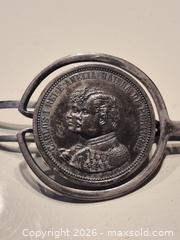 MaxSold Auction: Custom Made Money Clip with Commemorative Silver Portuguese Coin (1889-1908) - Toronto (Ontario, Canada) PARTNER MANAGED Estate Sale Online Auction -Bridle Path Estate