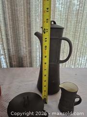 MaxSold Auction: Dansk Matte Brown Stoneware Coffee Set (Denmark) - Toronto (Ontario, Canada) PARTNER MANAGED Estate Sale Online Auction -Bridle Path Estate