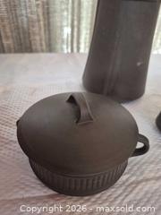 MaxSold Auction: Dansk Matte Brown Stoneware Coffee Set (Denmark) - Toronto (Ontario, Canada) PARTNER MANAGED Estate Sale Online Auction -Bridle Path Estate