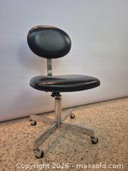 MaxSold Auction: Doerner-Faultless Mid-Century Office Desk Chair, Black Vinyl - Toronto (Ontario, Canada) PARTNER MANAGED Estate Sale Online Auction -Bridle Path Estate
