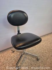MaxSold Auction: Doerner-Faultless Mid-Century Office Desk Chair, Black Vinyl - Toronto (Ontario, Canada) PARTNER MANAGED Estate Sale Online Auction -Bridle Path Estate