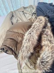 MaxSold Auction: Eddie Bauer Long Down Puffer Coat and more trenches L - Toronto (Ontario, Canada) PARTNER MANAGED Estate Sale Online Auction -Bridle Path Estate