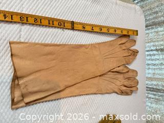 MaxSold Auction: Elegant Vintage Made in France Long Leather & Suede Gloves — 5 Pairs - Toronto (Ontario, Canada) PARTNER MANAGED Estate Sale Online Auction -Bridle Path Estate