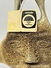 MaxSold Auction: Emily Nakoolak Carved Bone/Antler Face Sculpture, Inuit Art, 1981, With Certificate - Toronto (Ontario, Canada) PARTNER MANAGED Estate Sale Online Auction -Bridle Path Estate