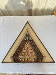 MaxSold Auction: Greg Copeland Triangle Wood & Glass Wall Art, 18–24 in - Toronto (Ontario, Canada) PARTNER MANAGED Estate Sale Online Auction -Bridle Path Estate