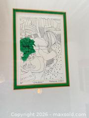 MaxSold Auction: Katherine McCabe Student Artist Proof AP Etching, Hand-Colored, Framed - Toronto (Ontario, Canada) PARTNER MANAGED Estate Sale Online Auction -Bridle Path Estate