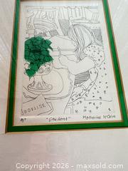 MaxSold Auction: Katherine McCabe Student Artist Proof AP Etching, Hand-Colored, Framed - Toronto (Ontario, Canada) PARTNER MANAGED Estate Sale Online Auction -Bridle Path Estate