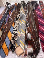 MaxSold Auction: Large Lot of Vintage Men's Ties - Includes Designer Brands (Lot 1 of 2) - Toronto (Ontario, Canada) PARTNER MANAGED Estate Sale Online Auction -Bridle Path Estate