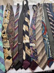 MaxSold Auction: Large Lot of Vintage Men's Ties - Includes Designer Brands (Lot 2 of 2) - Toronto (Ontario, Canada) PARTNER MANAGED Estate Sale Online Auction -Bridle Path Estate