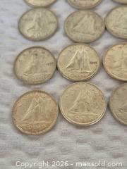 MaxSold Auction: Lot of 150+ Canadian Silver Dimes (10¢) pre-1968, King George VI and Queen Elizabeth - Toronto (Ontario, Canada) PARTNER MANAGED Estate Sale Online Auction -Bridle Path Estate