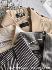 MaxSold Auction: Lot of ~15 Men's Button-Up Dress Shirts — 16/34 Tags, Mixed Brands Including Dior and Cardin - Toronto (Ontario, Canada) PARTNER MANAGED Estate Sale Online Auction -Bridle Path Estate