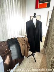 MaxSold Auction: Lot of 4 Vintage Men's Dress Coats - Wool - Toronto (Ontario, Canada) PARTNER MANAGED Estate Sale Online Auction -Bridle Path Estate