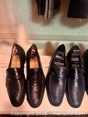 MaxSold Auction: Lot of 6 Pairs Vintage Black Leather Loafers Lot —  Size 11.5-12 - Toronto (Ontario, Canada) PARTNER MANAGED Estate Sale Online Auction -Bridle Path Estate