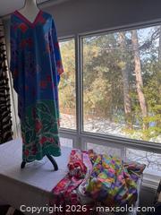 MaxSold Auction: Lot of Colourful Vintage Women's Caftan Robes - Toronto (Ontario, Canada) PARTNER MANAGED Estate Sale Online Auction -Bridle Path Estate