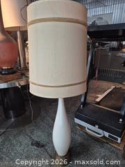 MaxSold Auction: Mid-Century Ceramic Floor Lamp, Off-White, 54" - Toronto (Ontario, Canada) PARTNER MANAGED Estate Sale Online Auction -Bridle Path Estate