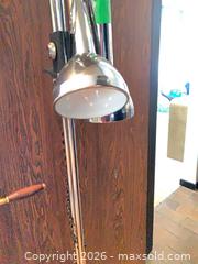 MaxSold Auction: Mid-Century Chrome Metal Floor Lamp, 2-Light - Toronto (Ontario, Canada) PARTNER MANAGED Estate Sale Online Auction -Bridle Path Estate