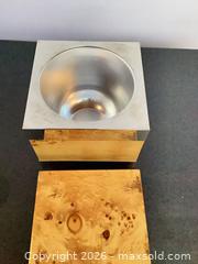 MaxSold Auction: Mid-Century Italian Burl Wood & Chrome Ice Bucket - Toronto (Ontario, Canada) PARTNER MANAGED Estate Sale Online Auction -Bridle Path Estate
