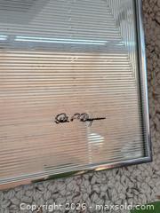 MaxSold Auction: Mid-Century Modern Framed Artwork 36 x 36 in - Toronto (Ontario, Canada) PARTNER MANAGED Estate Sale Online Auction -Bridle Path Estate