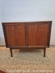 MaxSold Auction: Mid-Century Modern Walnut Veneer Cabinet, 2 Doors - Toronto (Ontario, Canada) PARTNER MANAGED Estate Sale Online Auction -Bridle Path Estate