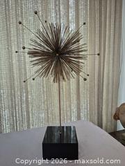 MaxSold Auction: Mid-Century Sputnik Style Metal Tabletop Sculpture, Antique Brass & Black - Toronto (Ontario, Canada) PARTNER MANAGED Estate Sale Online Auction -Bridle Path Estate