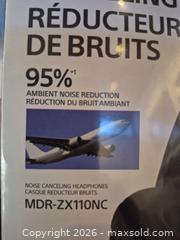 MaxSold Auction: NEW Sony MDR-ZX110NC Over-Ear Headphones, Black - Toronto (Ontario, Canada) PARTNER MANAGED Estate Sale Online Auction -Bridle Path Estate