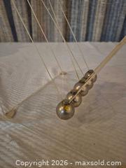 MaxSold Auction: Newton's Cradle, 5 Balls, Clear Frame, Silver Balls - Toronto (Ontario, Canada) PARTNER MANAGED Estate Sale Online Auction -Bridle Path Estate