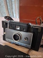 MaxSold Auction: Polaroid Land Camera Automatic 100 & OneStep with Accessories - Toronto (Ontario, Canada) PARTNER MANAGED Estate Sale Online Auction -Bridle Path Estate