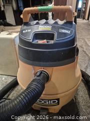 MaxSold Auction: RIDGID 14-Gallon 6.0 Peak HP Shop Vacuum (Orange) - Toronto (Ontario, Canada) PARTNER MANAGED Estate Sale Online Auction -Bridle Path Estate