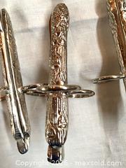 MaxSold Auction: Set of 16 Vintage Silver Plated Twig-Textured Asparagus Tongs - Toronto (Ontario, Canada) PARTNER MANAGED Estate Sale Online Auction -Bridle Path Estate