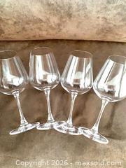 MaxSold Auction: Set of 4 Crystal Stemmed Red Wine Glasses - Toronto (Ontario, Canada) PARTNER MANAGED Estate Sale Online Auction -Bridle Path Estate