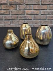 MaxSold Auction: Set of 4 Small Brass Gold Decorative Accents - Toronto (Ontario, Canada) PARTNER MANAGED Estate Sale Online Auction -Bridle Path Estate