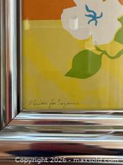 MaxSold Auction: Signed Limited Edition Framed Floral Print, 94/500 - Toronto (Ontario, Canada) PARTNER MANAGED Estate Sale Online Auction -Bridle Path Estate