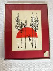 MaxSold Auction: Signed Limited Edition Screenprint by R. Christgau, Framed 16x20 - Toronto (Ontario, Canada) PARTNER MANAGED Estate Sale Online Auction -Bridle Path Estate