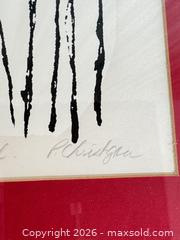 MaxSold Auction: Signed Limited Edition Screenprint by R. Christgau, Framed 16x20 - Toronto (Ontario, Canada) PARTNER MANAGED Estate Sale Online Auction -Bridle Path Estate