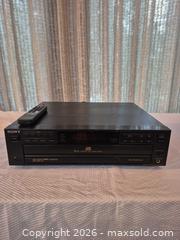 MaxSold Auction: Sony CDP-C315 5-Disc CD Player / Changer, Black - Toronto (Ontario, Canada) PARTNER MANAGED Estate Sale Online Auction -Bridle Path Estate